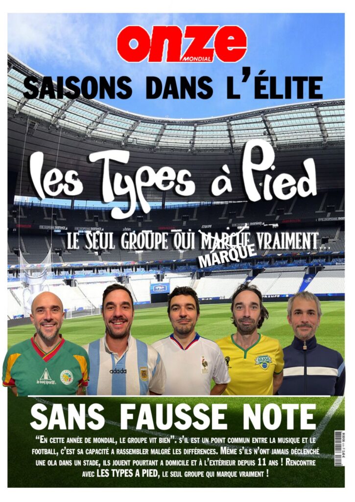 Affiche Les types pied